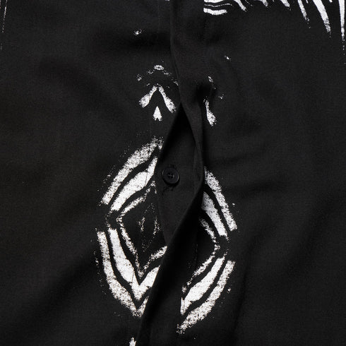 818SHM1 Black / Graphic Printed Shirt - JULIUS